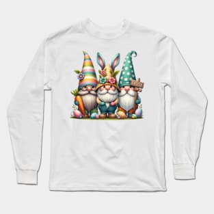 Spring Gnomes design Long Sleeve T-Shirt